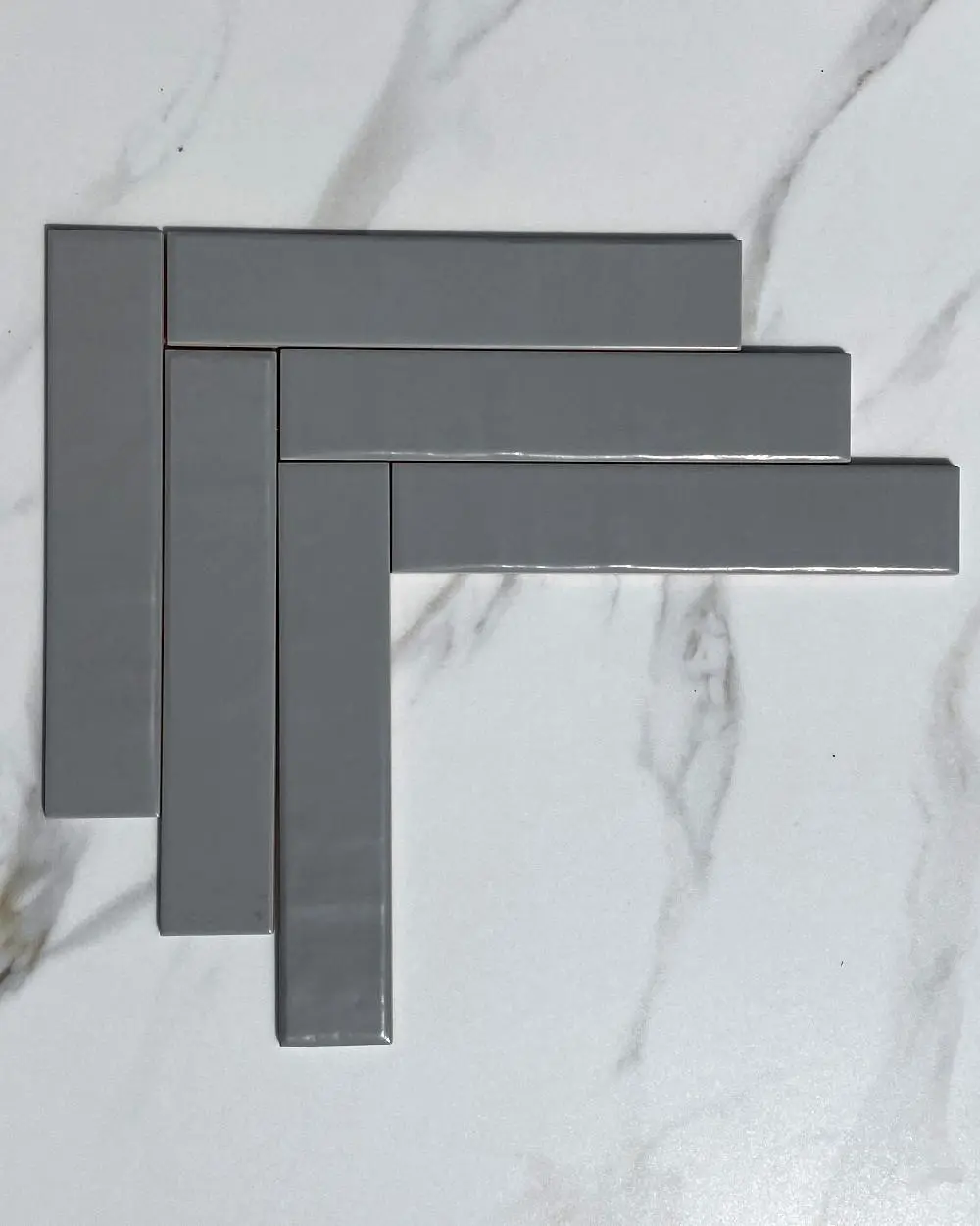 Block Dorset Gray matt 5x25 cm